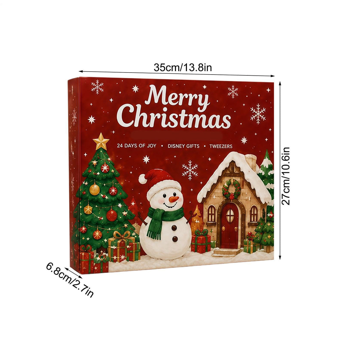 Christmas Advent Calendar 24 Days Countdown Set