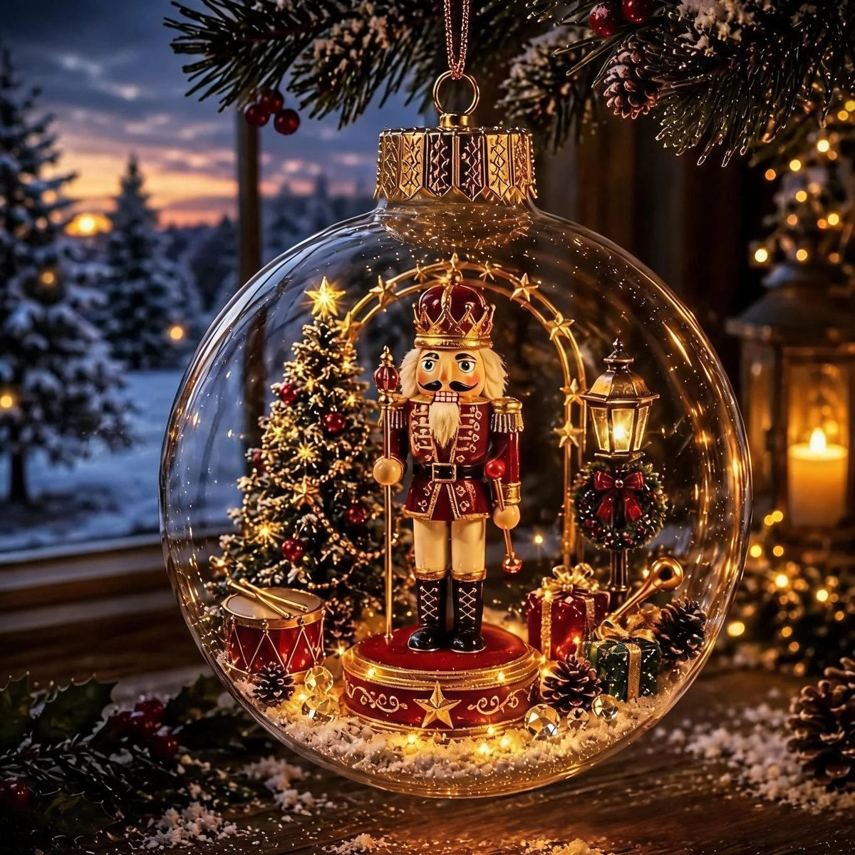 Enchanted Christmas Globe Ornaments – 8 Festive Miniature Designs