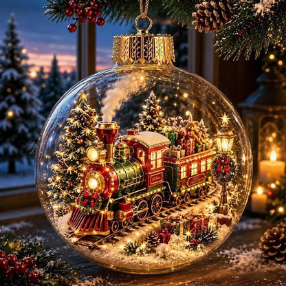 Enchanted Christmas Globe Ornaments – 8 Festive Miniature Designs