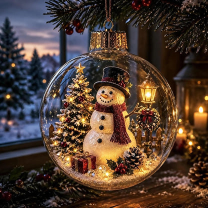 Enchanted Christmas Globe Ornaments – 8 Festive Miniature Designs