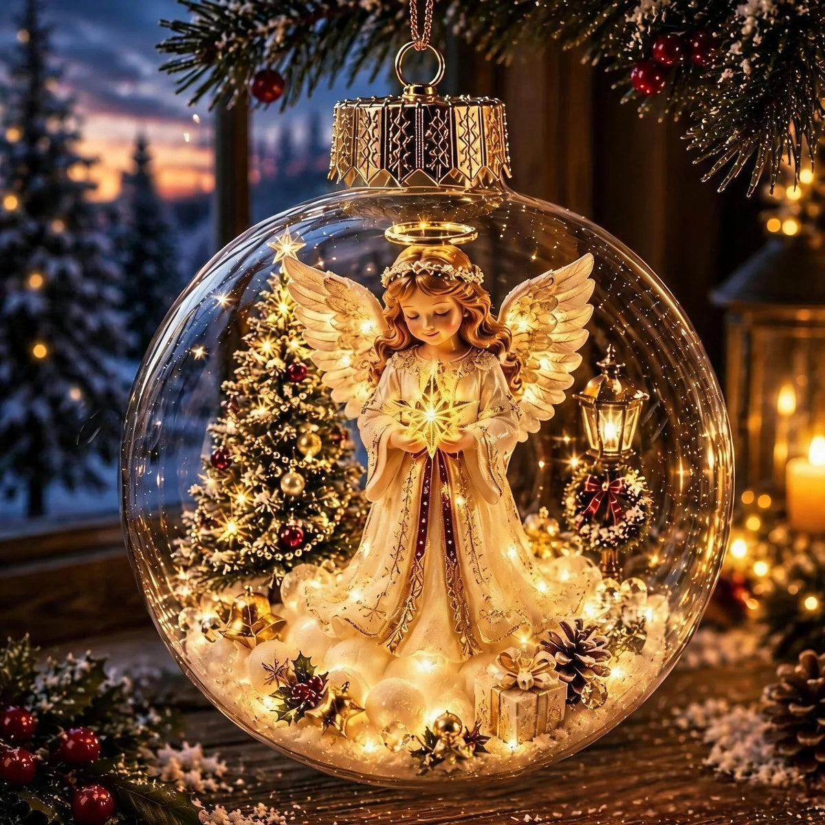 Enchanted Christmas Globe Ornaments – 8 Festive Miniature Designs