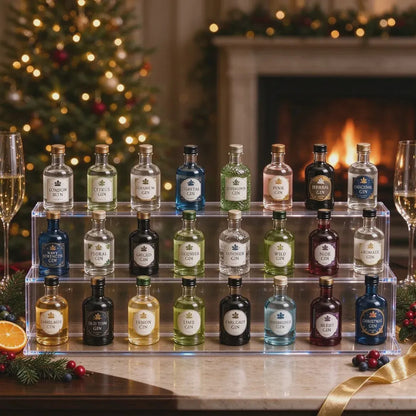 2026 Gin Advent Calendar – 24 Botanical Bottle Ornaments