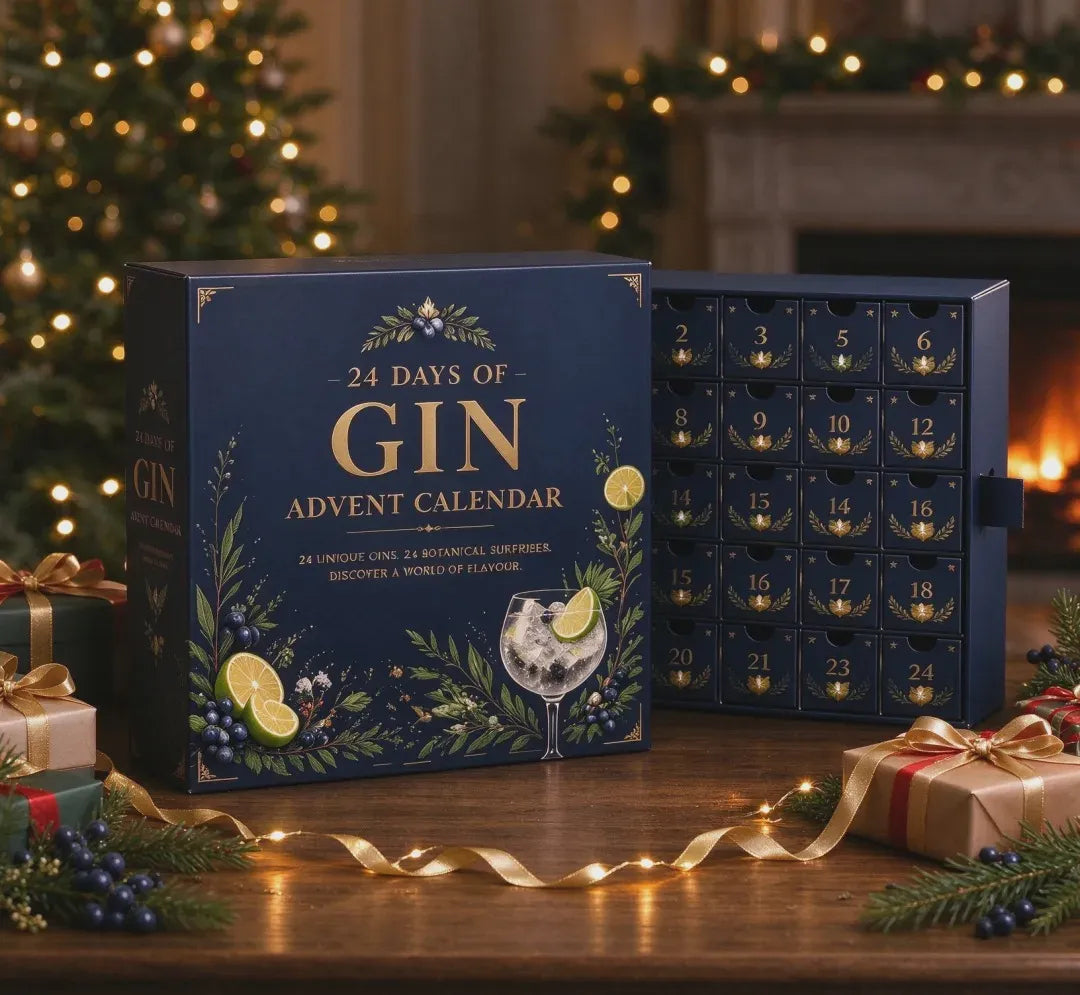 2026 Gin Advent Calendar – 24 Botanical Bottle Ornaments