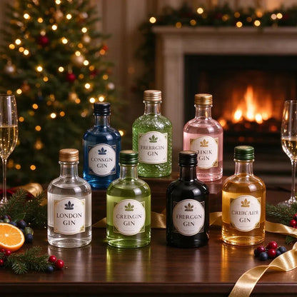 2026 Gin Advent Calendar – 24 Botanical Bottle Ornaments