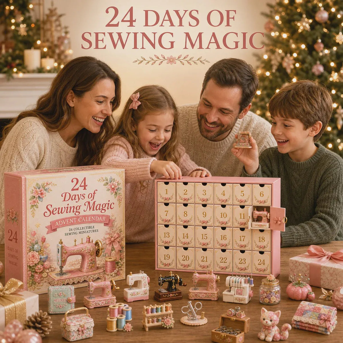 Sewing Advent Calendar 2026 – 24 Days of Sewing Magic & Charm