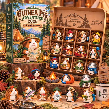 2026 Guinea Pig Advent Calendar – 24 Cute Camping Adventures