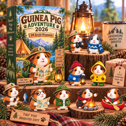 2026 Guinea Pig Advent Calendar – 24 Cute Camping Adventures