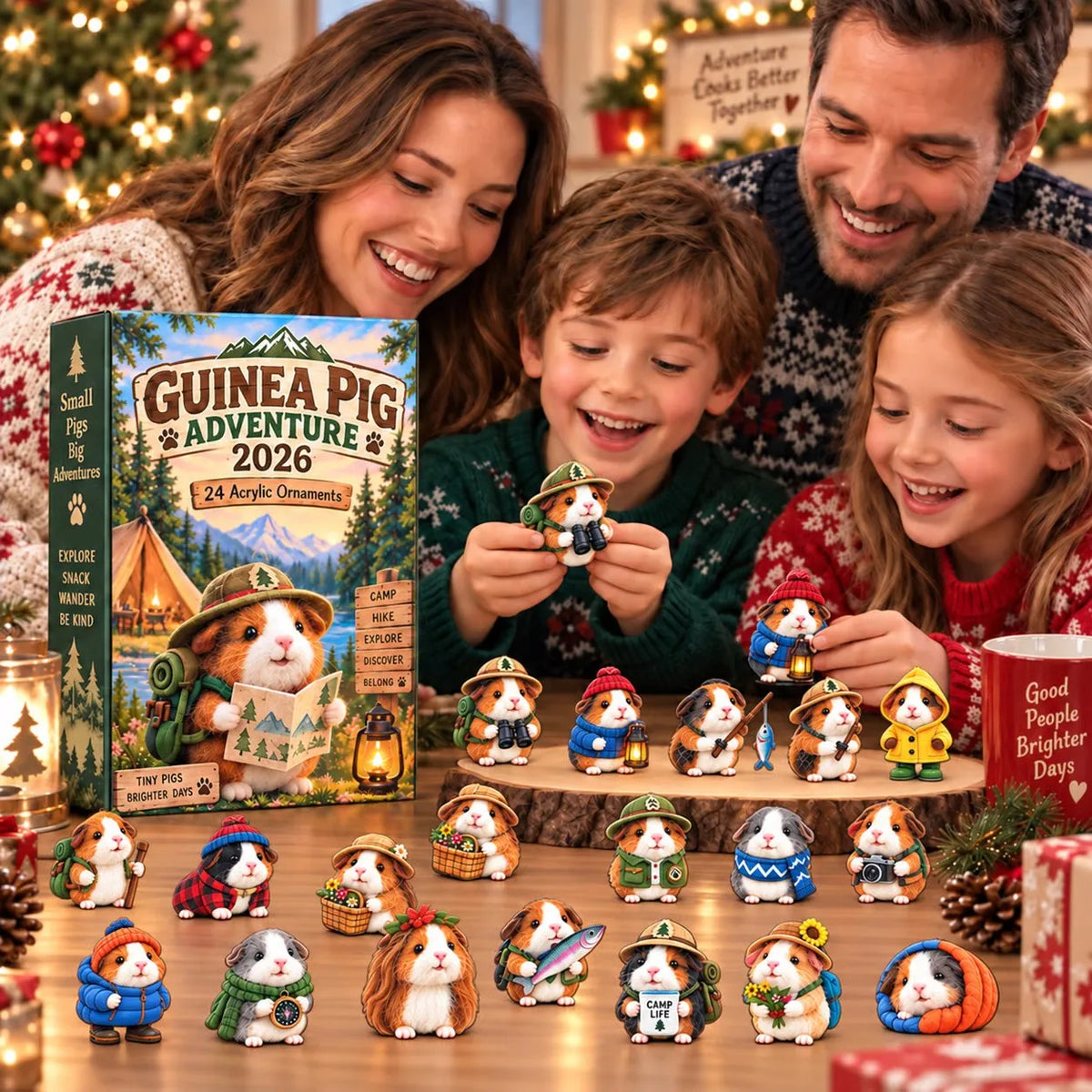 2026 Guinea Pig Advent Calendar – 24 Cute Camping Adventures