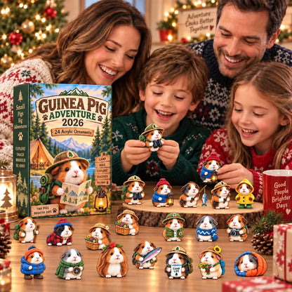 2026 Guinea Pig Advent Calendar – 24 Cute Camping Adventures
