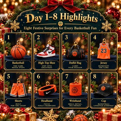 2026 Basketball Advent Calendar – 24 Days of Hoops & Holiday Fun