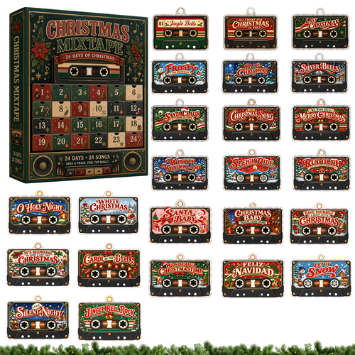 Personalized Christmas Mixtape Advent Calendar