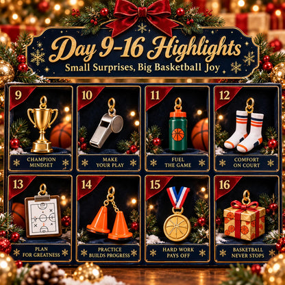 2026 Basketball Advent Calendar – 24 Days of Hoops & Holiday Fun