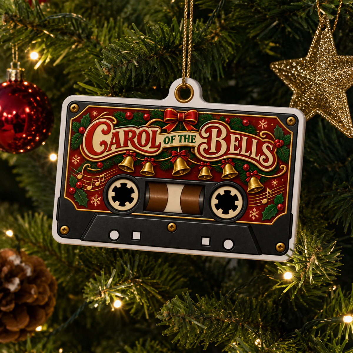 Personalized Christmas Mixtape Advent Calendar