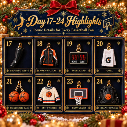 2026 Basketball Advent Calendar – 24 Days of Hoops & Holiday Fun