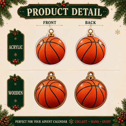 2026 Basketball Advent Calendar – 24 Days of Hoops & Holiday Fun