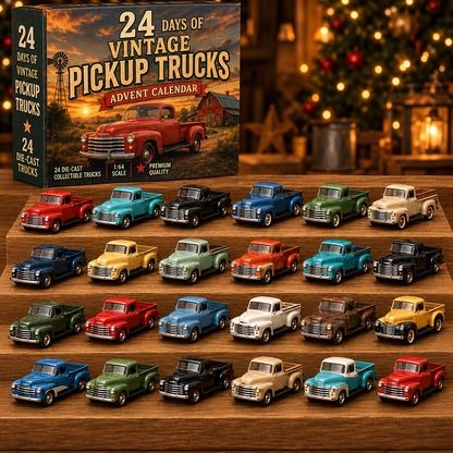 American Car Legends Advent Calendar – 24 Die-Cast Classic Cars