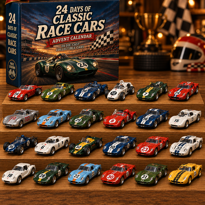 American Car Legends Advent Calendar – 24 Die-Cast Classic Cars