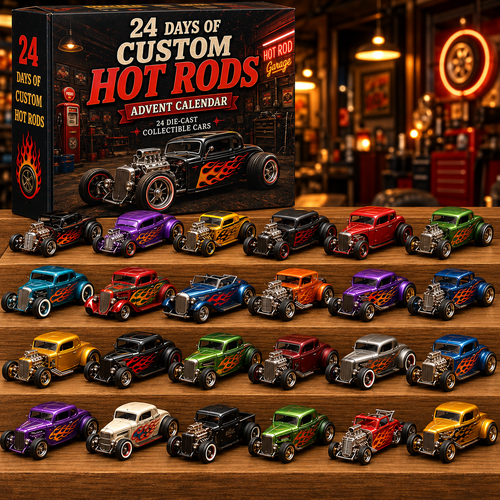 American Car Legends Advent Calendar – 24 Die-Cast Classic Cars