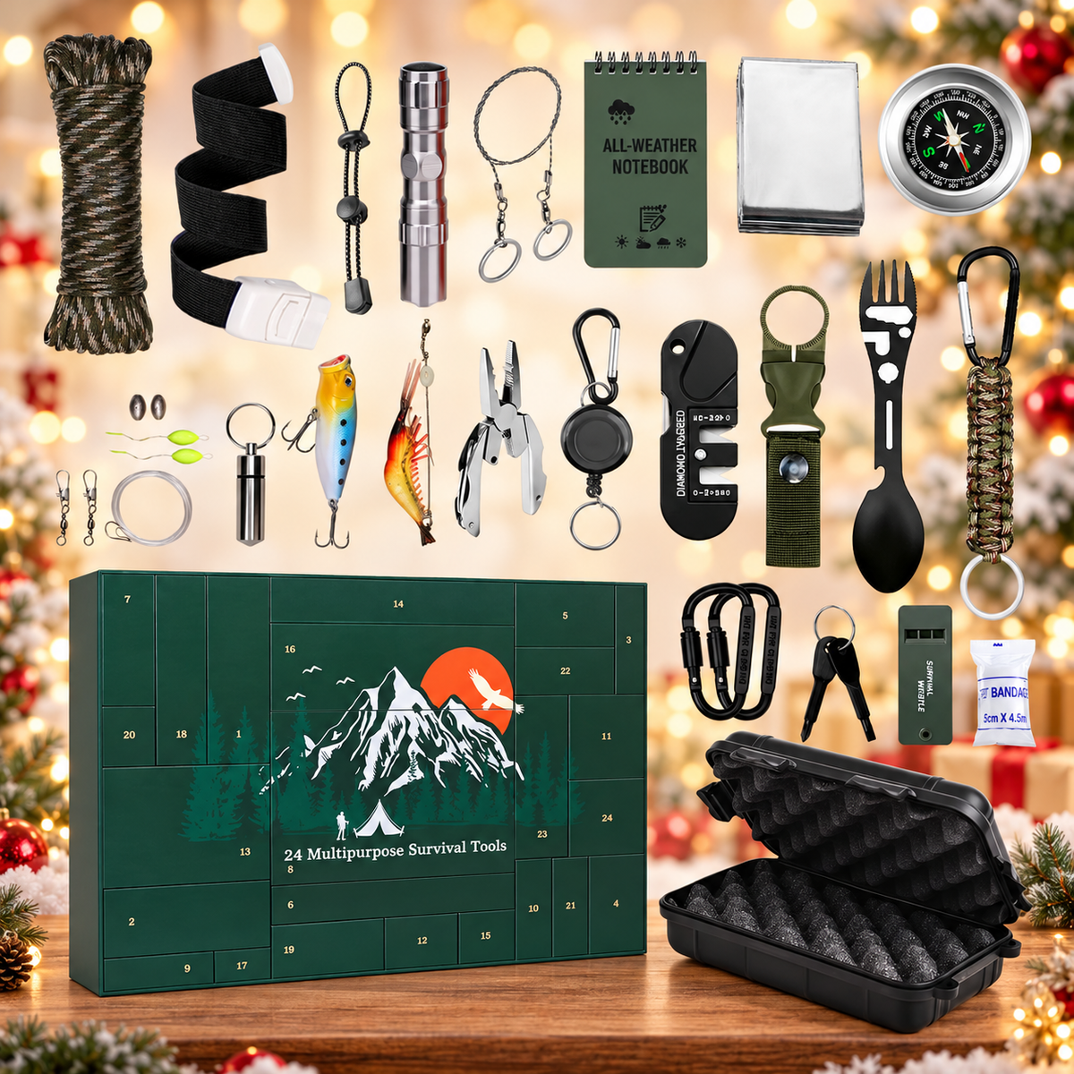 Survival Gear Advent Calendar – 24 Days of Outdoor Adventure