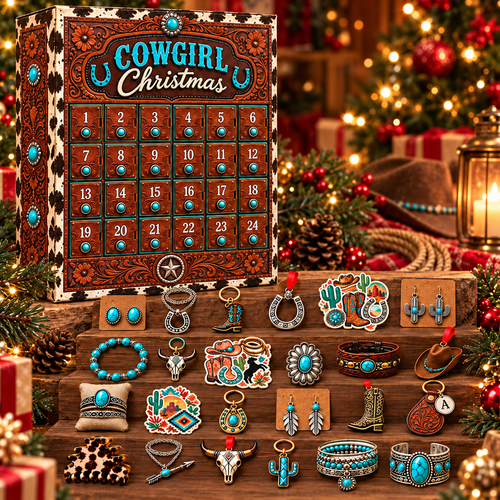 Cowgirl Christmas Advent Calendar – 24 Days of Western Charm