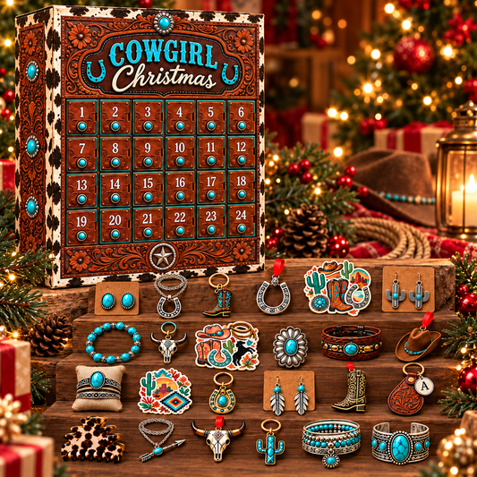 Cowgirl Christmas Advent Calendar – 24 Days of Western Charm