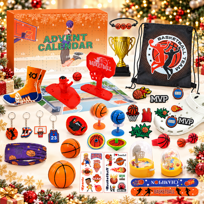 Basketball Advent Calendar – 24 Days of Christmas Surprise Collection