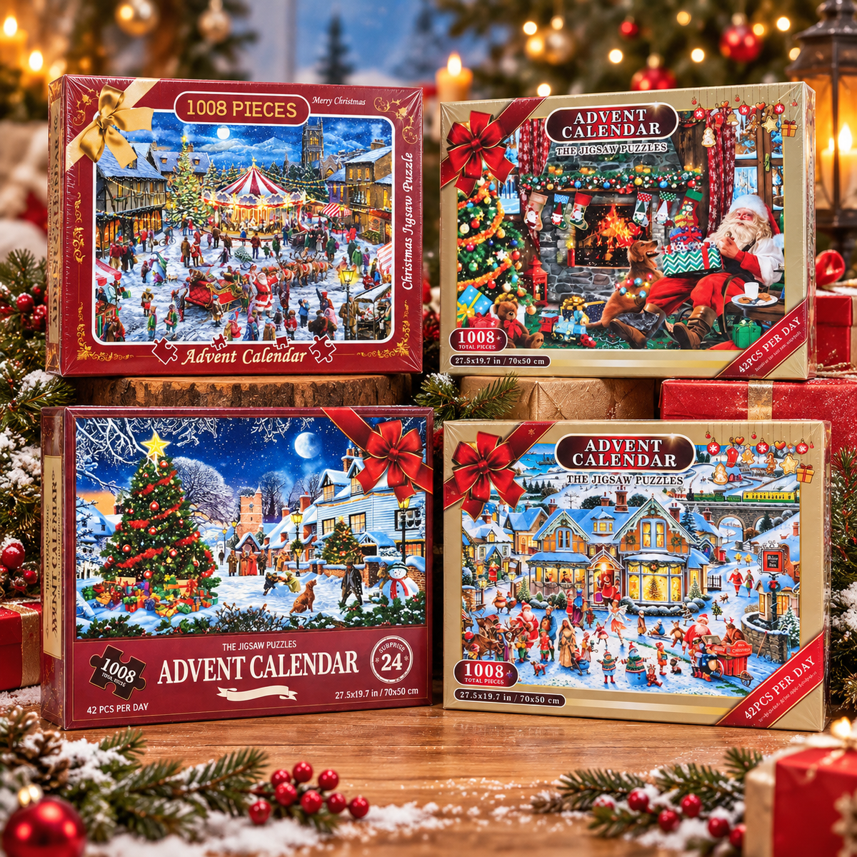 Christmas Puzzle Advent Calendar – 24 Days of Jigsaw Surprises