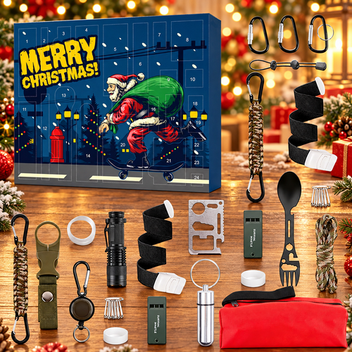 Survival Gear Advent Calendar – 24 Days of Outdoor Adventure