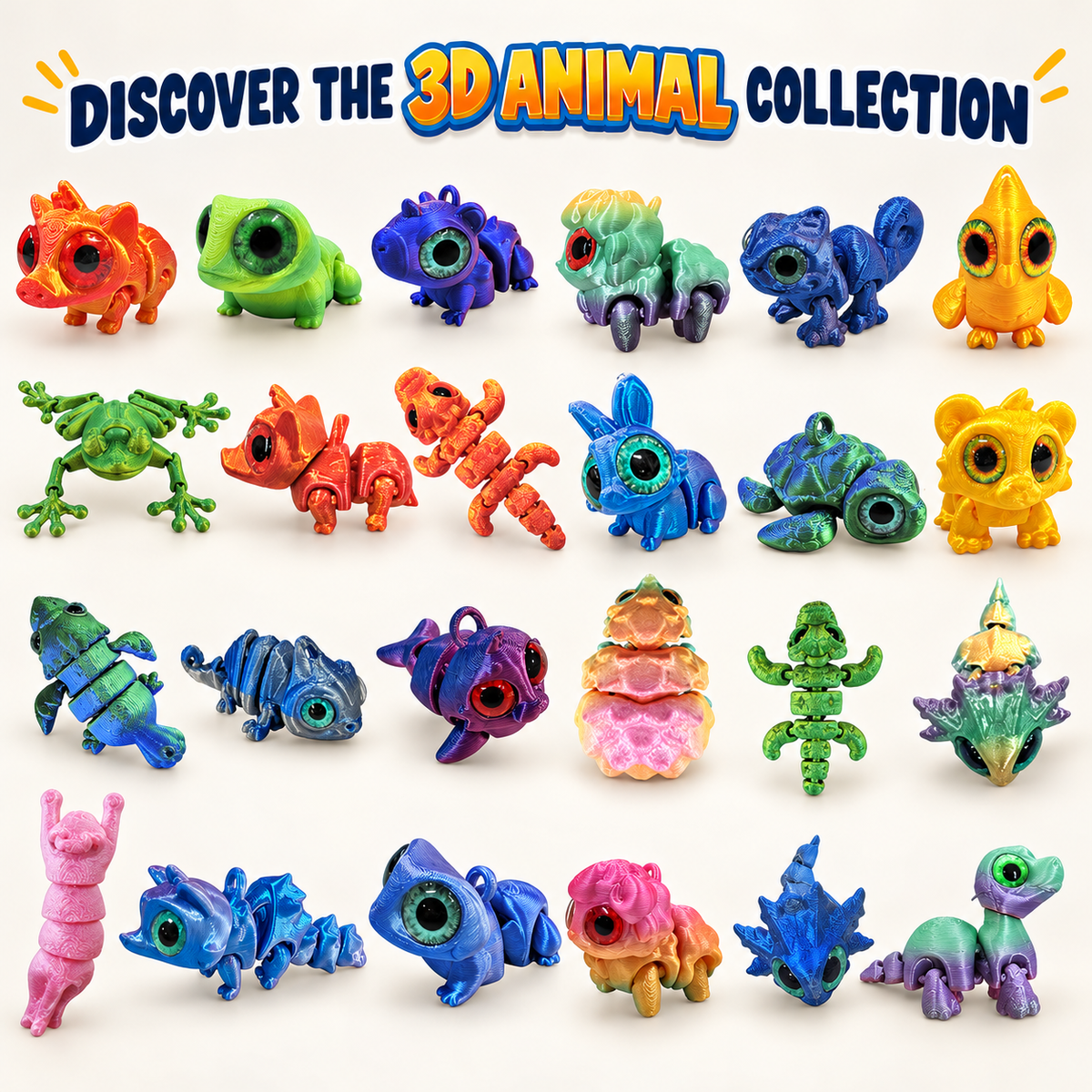 3D Animal Blind Box Advent Calendar – 24 Days of Wild Surprises