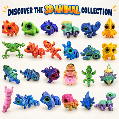 3D Animal Blind Box Advent Calendar – 24 Days of Wild Surprises