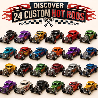 American Car Legends Advent Calendar – 24 Die-Cast Classic Cars