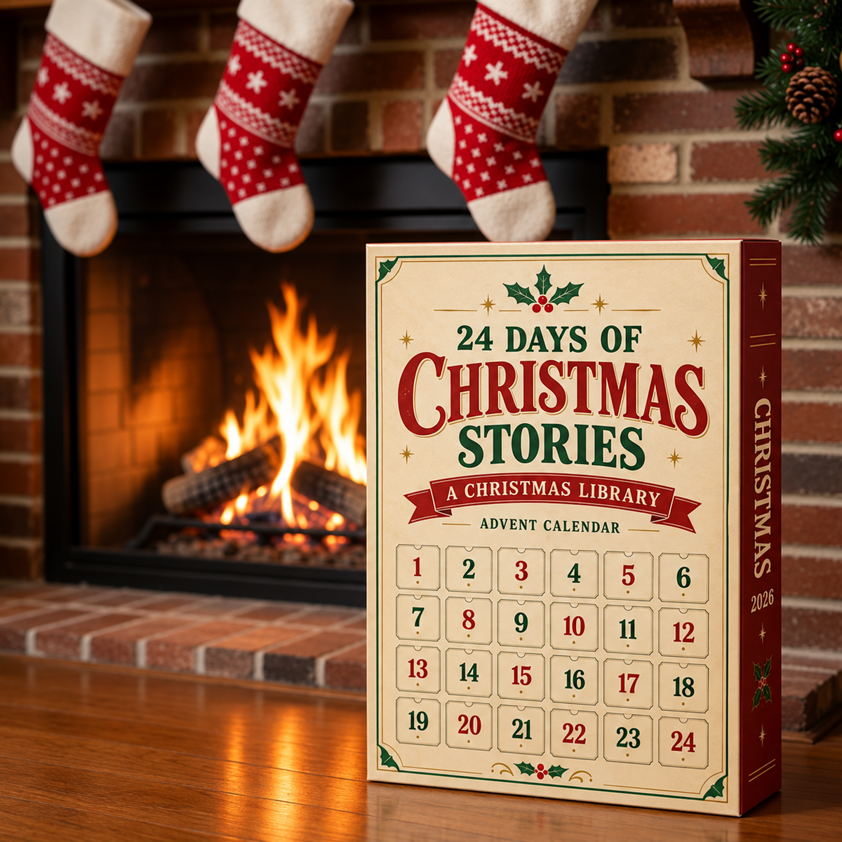 Book Advent Calendar 2026, 24 Days of Christmas Stories