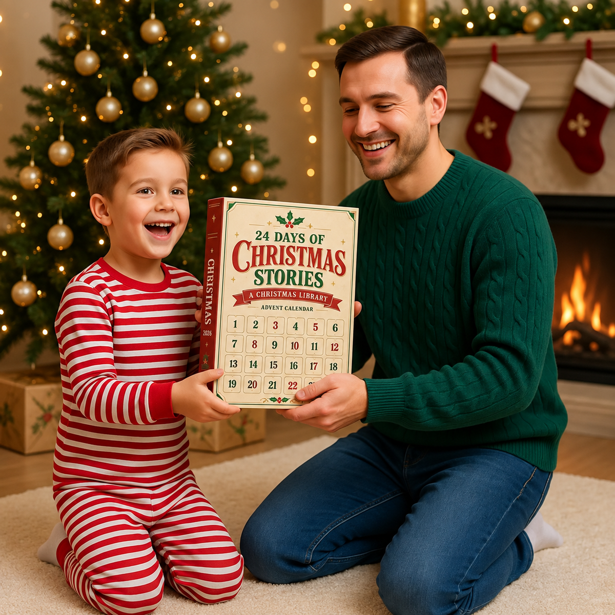 Book Advent Calendar 2026, 24 Days of Christmas Stories