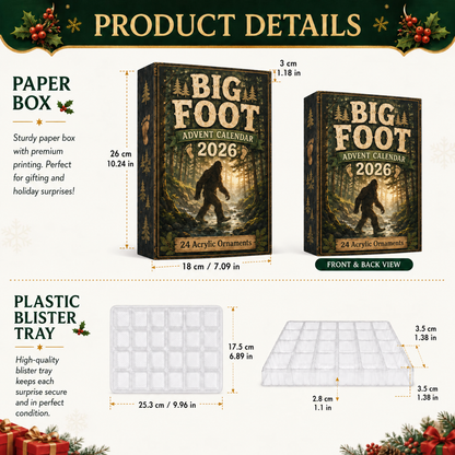 2026 Bigfoot Camping Advent Calendar – 24 Wilderness Surprises