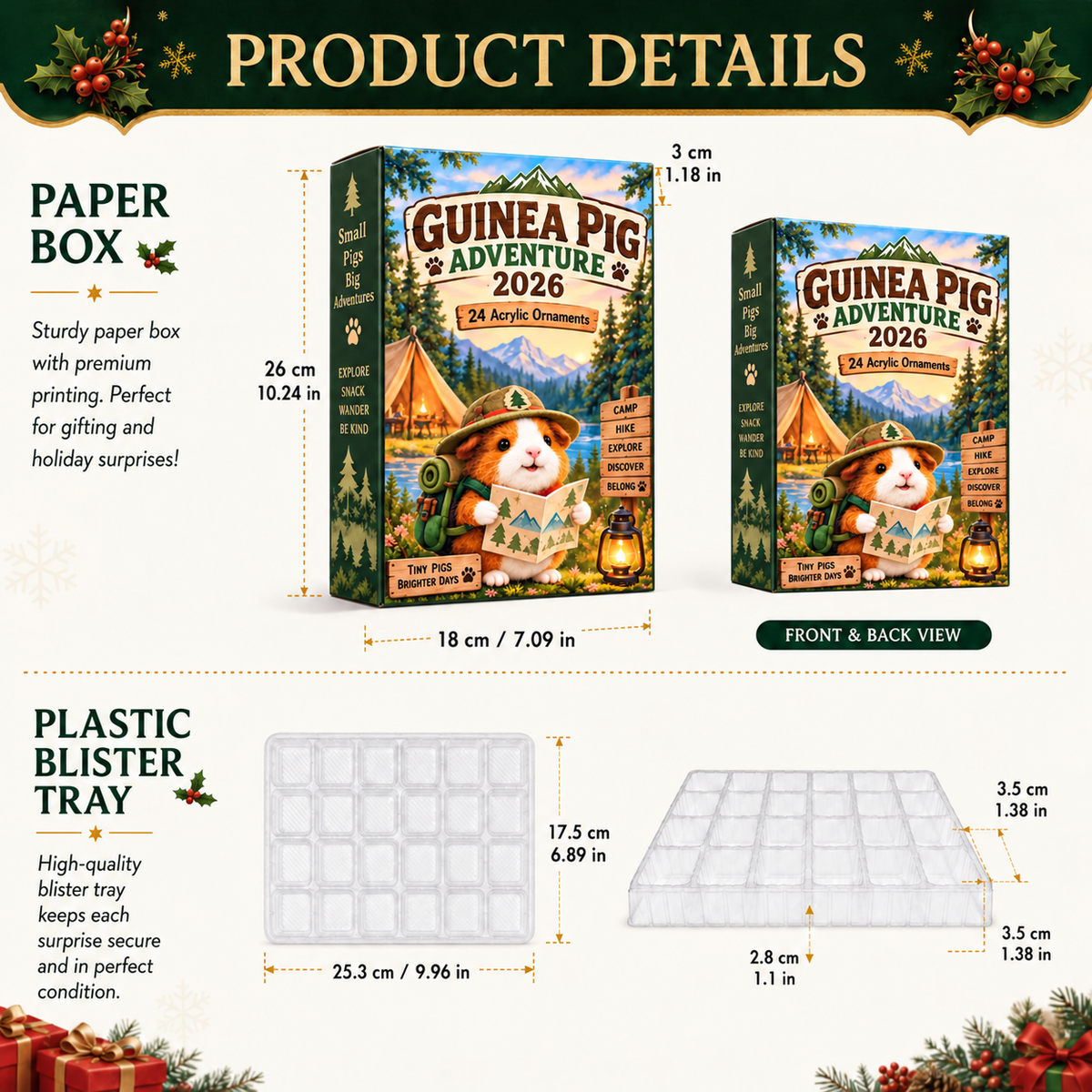 2026 Guinea Pig Advent Calendar – 24 Cute Camping Adventures