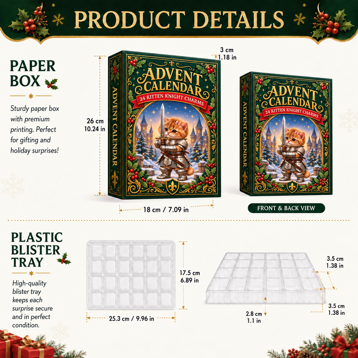 Kitten Knight Advent Calendar – 24 Days of Medieval Cat Magic