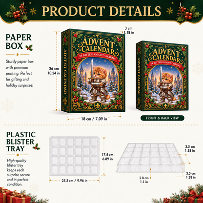 Kitten Knight Advent Calendar – 24 Days of Medieval Cat Magic