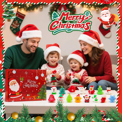Christmas Advent Calendar 2026 with Mochi Squishy Toys 24 Days