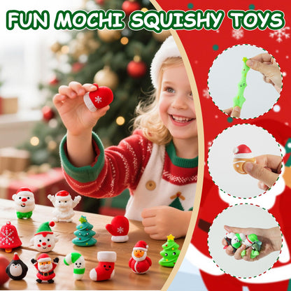 Christmas Advent Calendar 2026 with Mochi Squishy Toys 24 Days