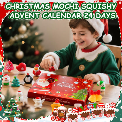 Christmas Advent Calendar 2026 with Mochi Squishy Toys 24 Days