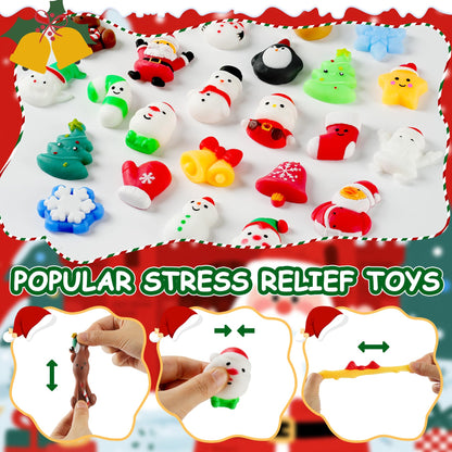 Christmas Advent Calendar 2026 with Mochi Squishy Toys 24 Days
