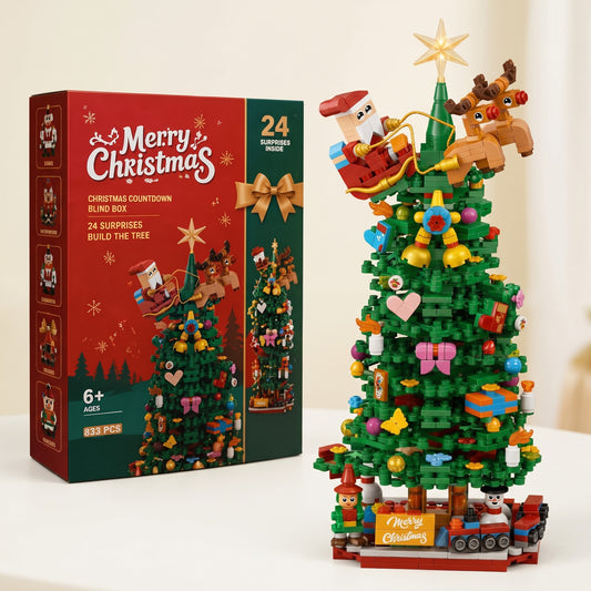 Christmas Tree Building Blocks – Santa's Magical Holiday Tree Set
