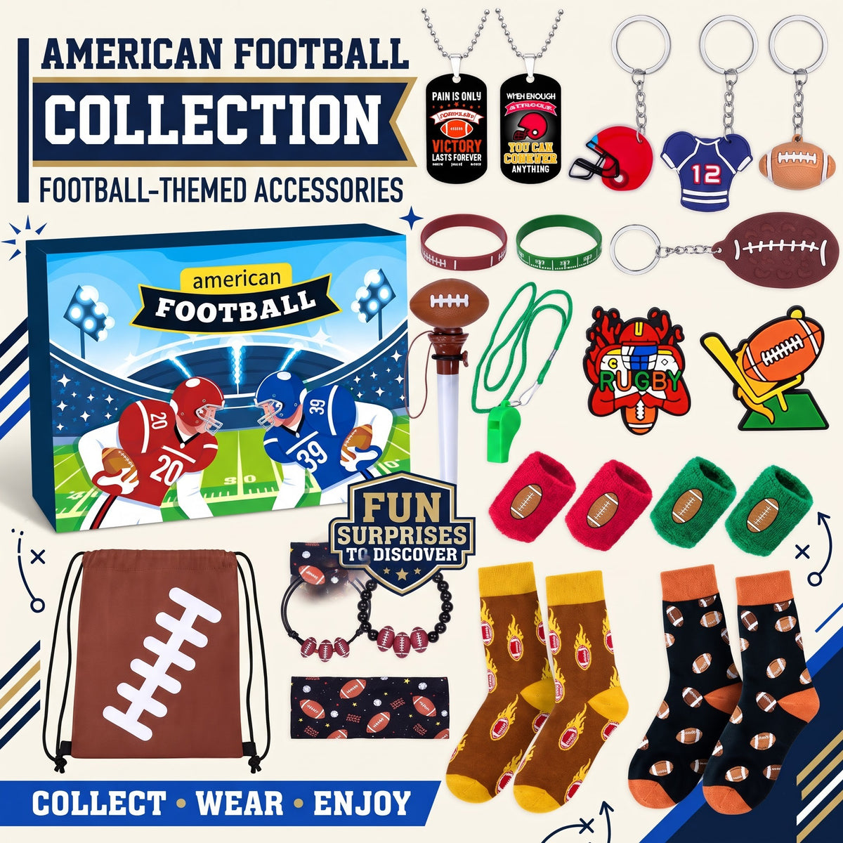 American Football Advent Calendar – 24 Days of Game Day Surprises