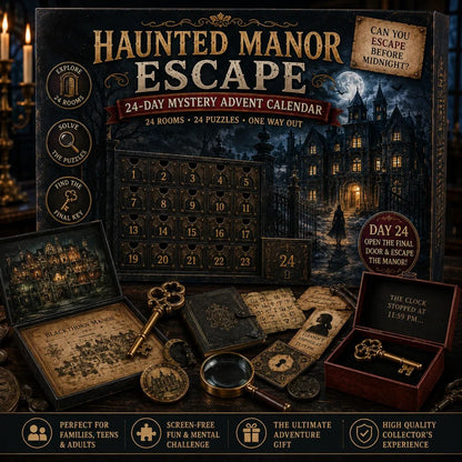 Christmas Mystery Advent Calendar 2026, 24 Day Detective Puzzle Game