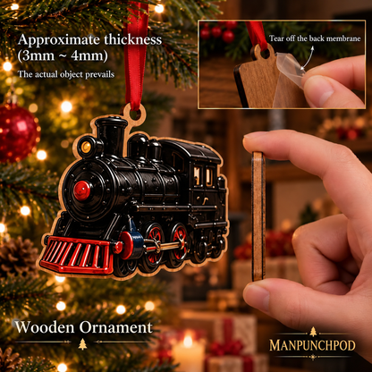 2026 Holiday Railway Advent Calendar – 24 Classic Train Ornaments