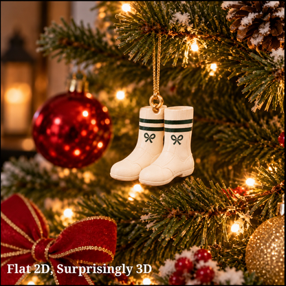 Tennis Advent Calendar 2026 – 24 Tennis-Themed Christmas Ornaments