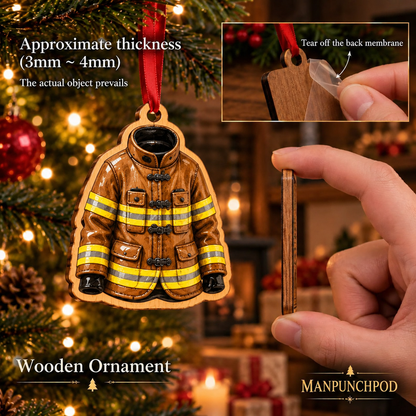 2026 Firefighter Gear Advent Calendar – 24 Rescue-Themed Ornaments
