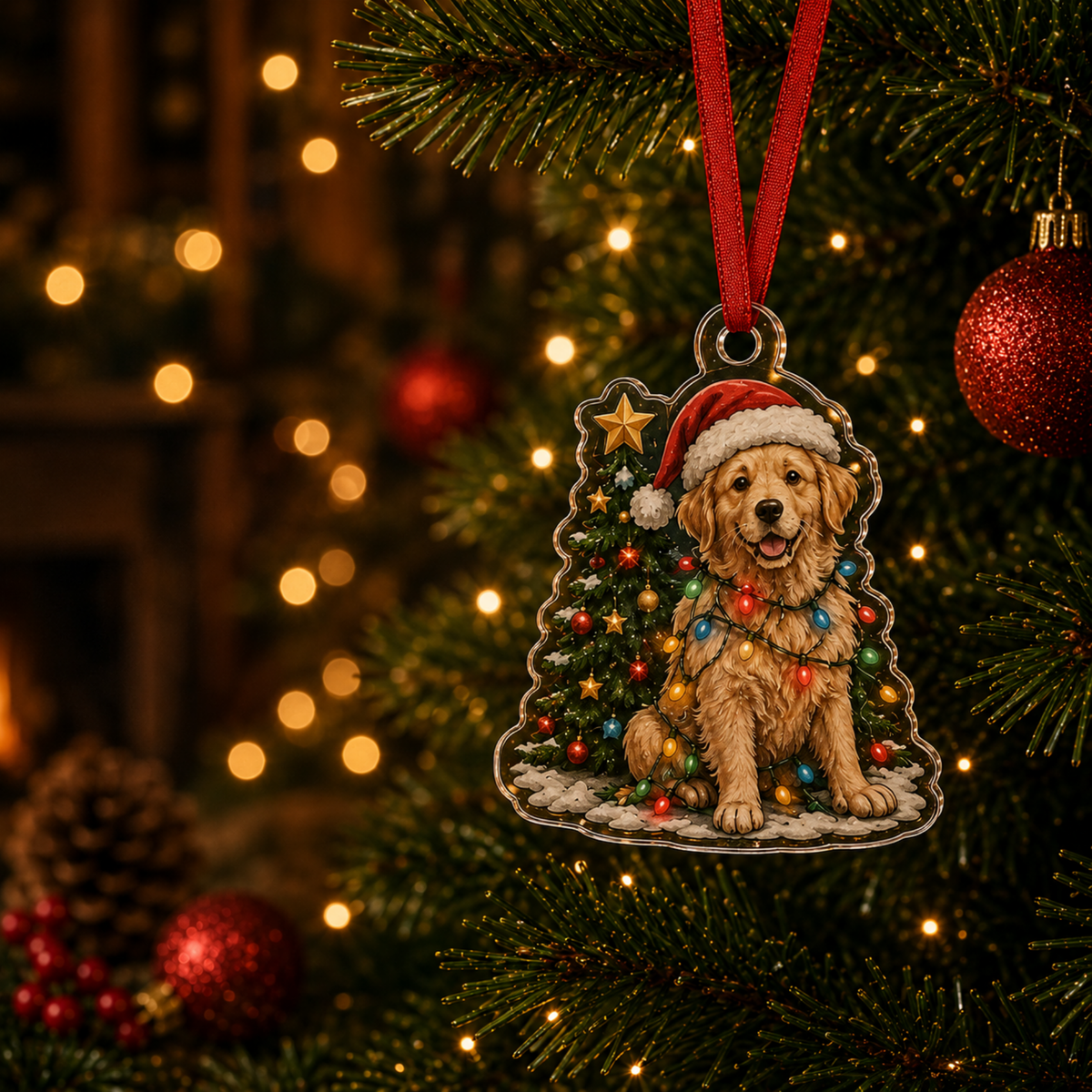 Dog Advent Calendar 2026, 24 Christmas Dog Ornaments
