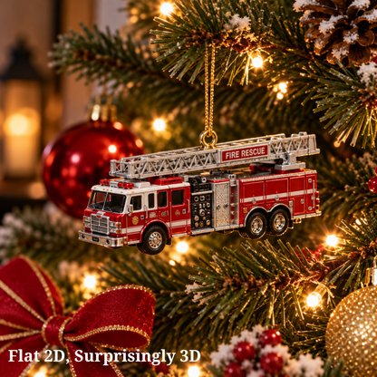 Fire Truck Advent Calendar 2026, 24 Days Fire Rescue Vehicles, Mini Fire Engine Collectibles