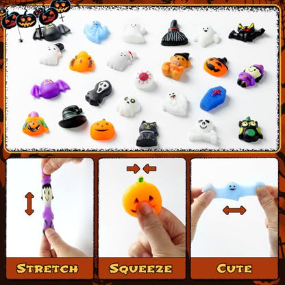 Squishy Advent Calendar 2026, Halloween Advent Calendar 24 Days for Kids